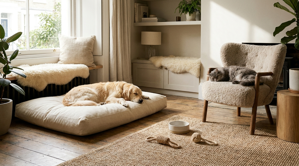 Pets collection — cozy modern home