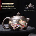 Heat-Reactive Color-Changing Ceramic Teapot — Kung Fu Tea Pot