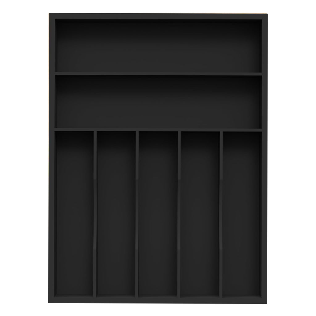 Expandable Bamboo Drawer Organizer — 7-Slot Utensil & Cutlery Tray