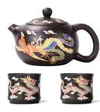 Heat-Reactive Color-Changing Ceramic Teapot — Kung Fu Tea Pot