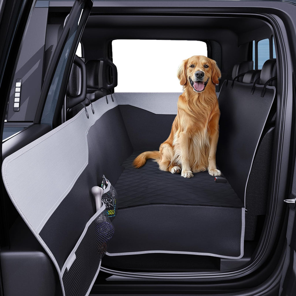 Waterproof Dog Back-Seat Cover — Scratchproof Nonslip Car Seat Protector for SUVs & Trucks