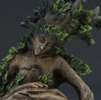 Forest Goddess Resin Garden Statue — Tree Spirit & Bird Sculpture for Patio & Home