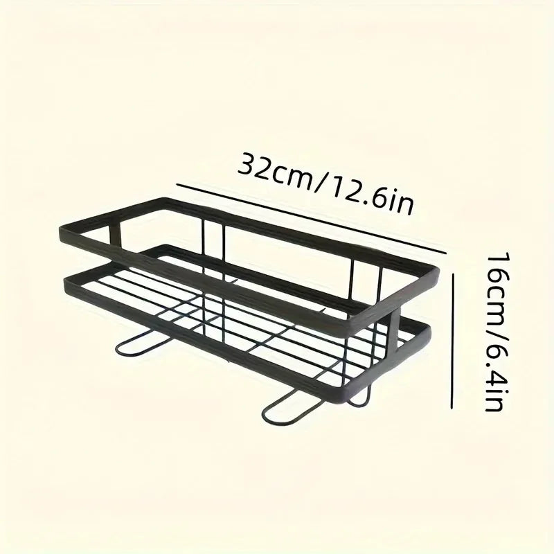 Over-the-Toilet Storage Shelf — Freestanding Bathroom Organizer Rack & Space-Saving Cabinet