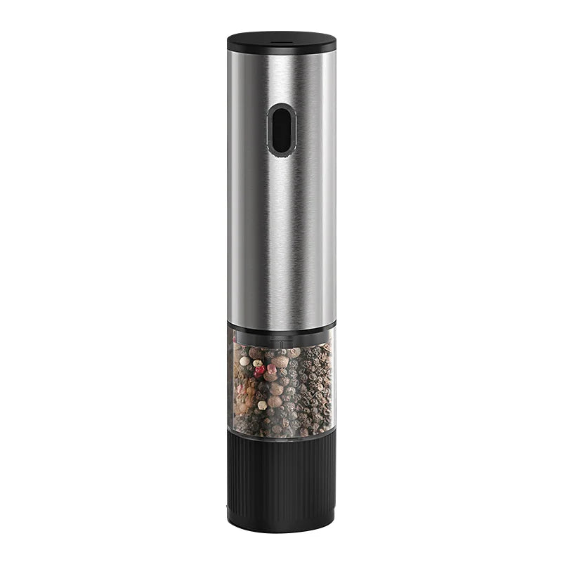 Electric Salt and Pepper Grinder Set – Rechargeable Automatic Mills with LED Light & Adjustable Coarseness