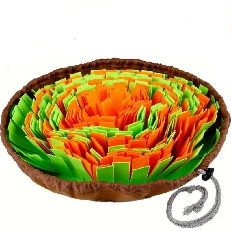 Dog Snuffle Mat — Washable Slow-Feeder & Foraging Enrichment Mat