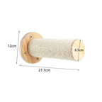 Sisal Cat Scratching Post — Wall-Mounted Furniture Protector for Indoor Cats