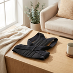 Posture Corrector Back Brace in a calm bright wellness home office