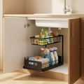 Under-Sink Organizer styled in a bright modern home